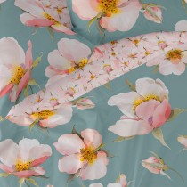 Drap HappyFriday Spring blossom Multicouleur 160 x 270 cm