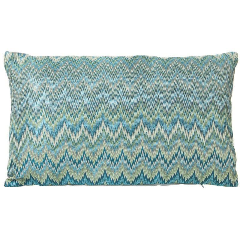 Kissen Alexandra House Living Blau Textil 30 x 50 cm