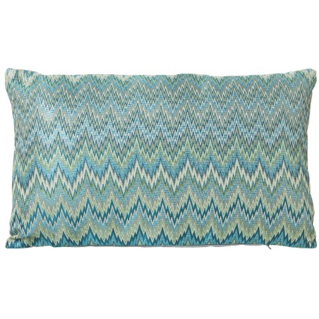 Kissen Alexandra House Living Blau Textil 30 x 50 cm