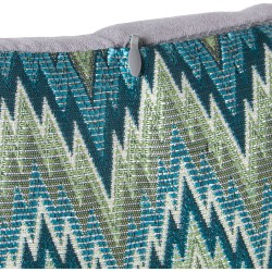 Coussin Alexandra House Living Bleu Textile 30 x 50 cm