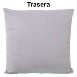 Cushion Alexandra House Living Grey Textile 43 x 43 cm