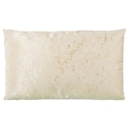 Cushion Alexandra House Living Cream Textile 30 x 50 cm