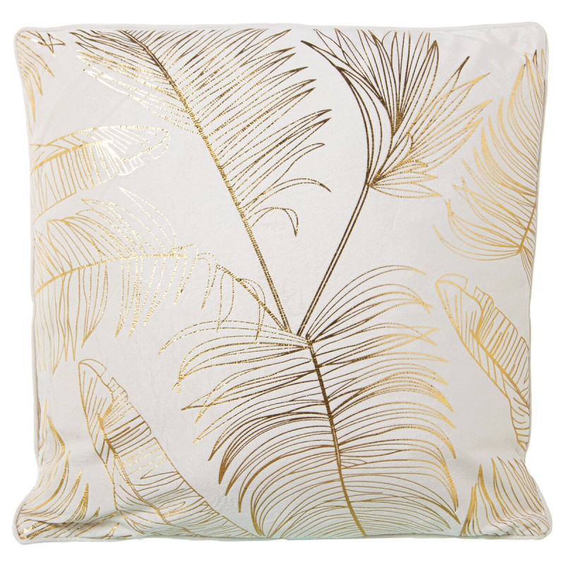 Coussin Alexandra House Living Crème Textile 43 x 43 cm