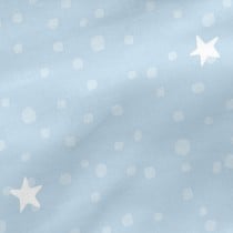 Bettbezug mit Füllung HappyFriday Basic Little Star Blau 105 x 200 cm