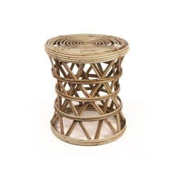 Side table Romimex Natural Rattan 35 x 40 x 35 cm