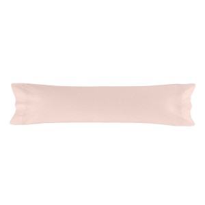 Taie d'oreiller HappyFriday Basic Rose clair 45 x 155 cm