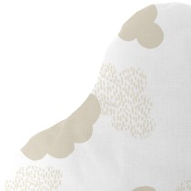 Coussin HappyFriday Basic Beige Nuages 60 x 40 cm