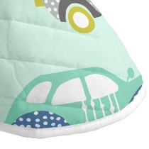 Steppdecke HappyFriday Moshi Moshi Bunt 180 x 260 cm Fahrzeuge