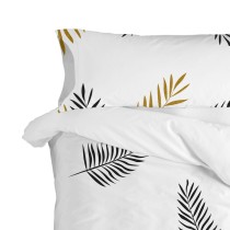 Pillowcase HappyFriday Blanc Foliage Multicolour 45 x 125 cm