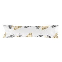 Taie d'oreiller HappyFriday Blanc Foliage Multicouleur 45 x 155 cm