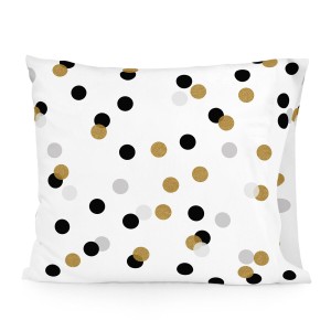 Taie d'oreiller HappyFriday Blanc Golden lands Multicouleur 60 x 70 cm