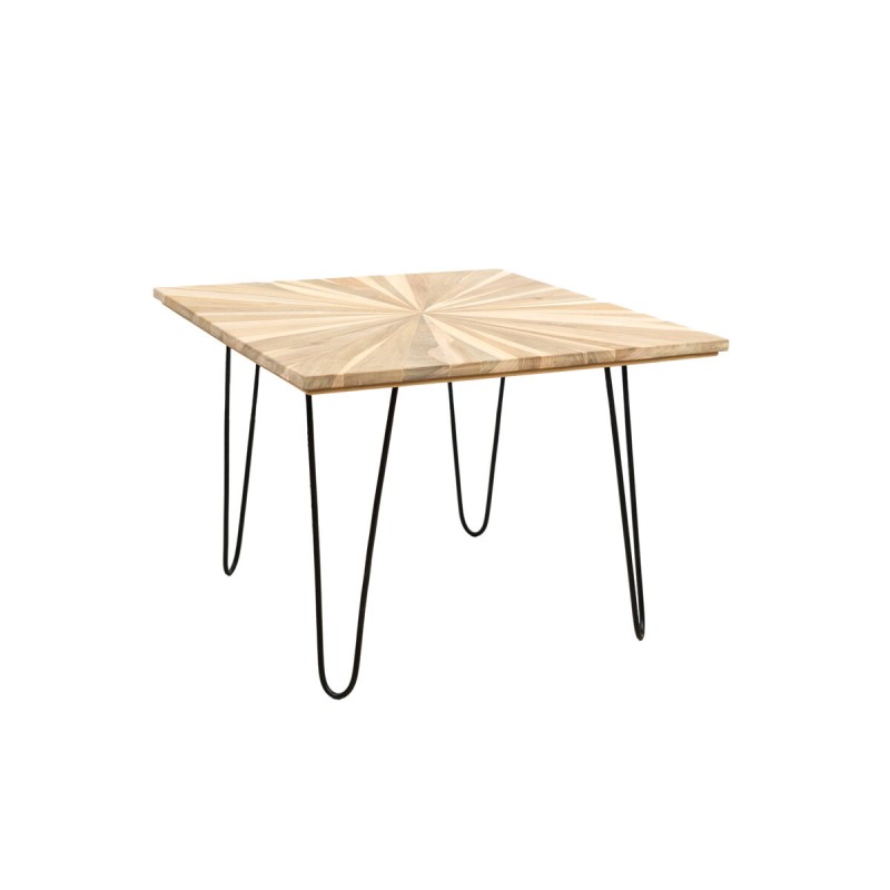 Side table Romimex Natural Teak 60 x 45 x 60 cm