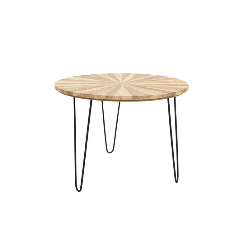 Side table Romimex Natural Teak 60 x 45 x 60 cm