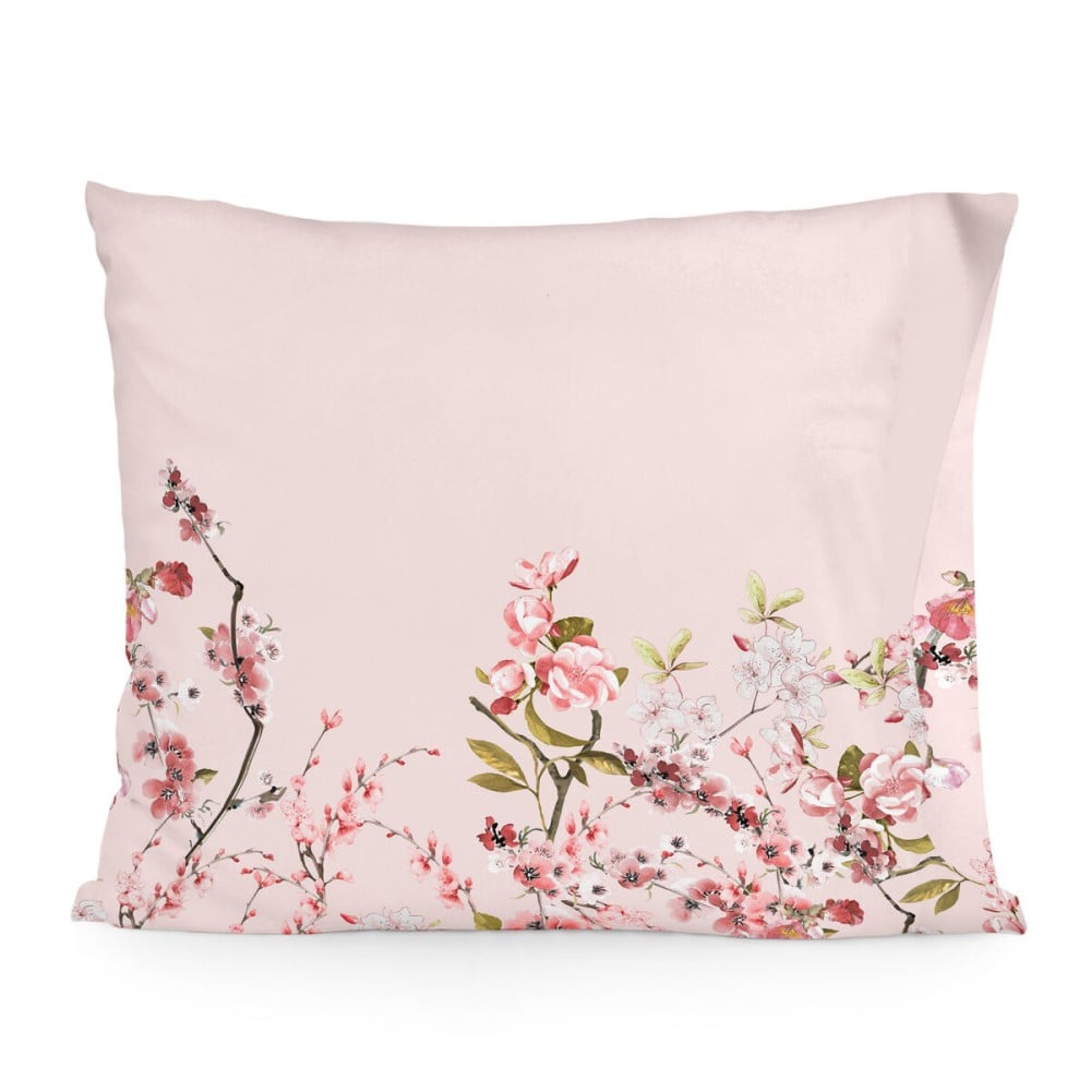 Pillowcase HappyFriday Chinoiserie rose Multicolour 60 x 70 cm