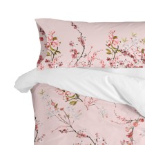 Pillowcase HappyFriday Chinoiserie rose Multicolour 45 x 110 cm