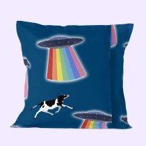 Pillowcase HappyFriday Aware Ovni Multicolour 60 x 60 cm