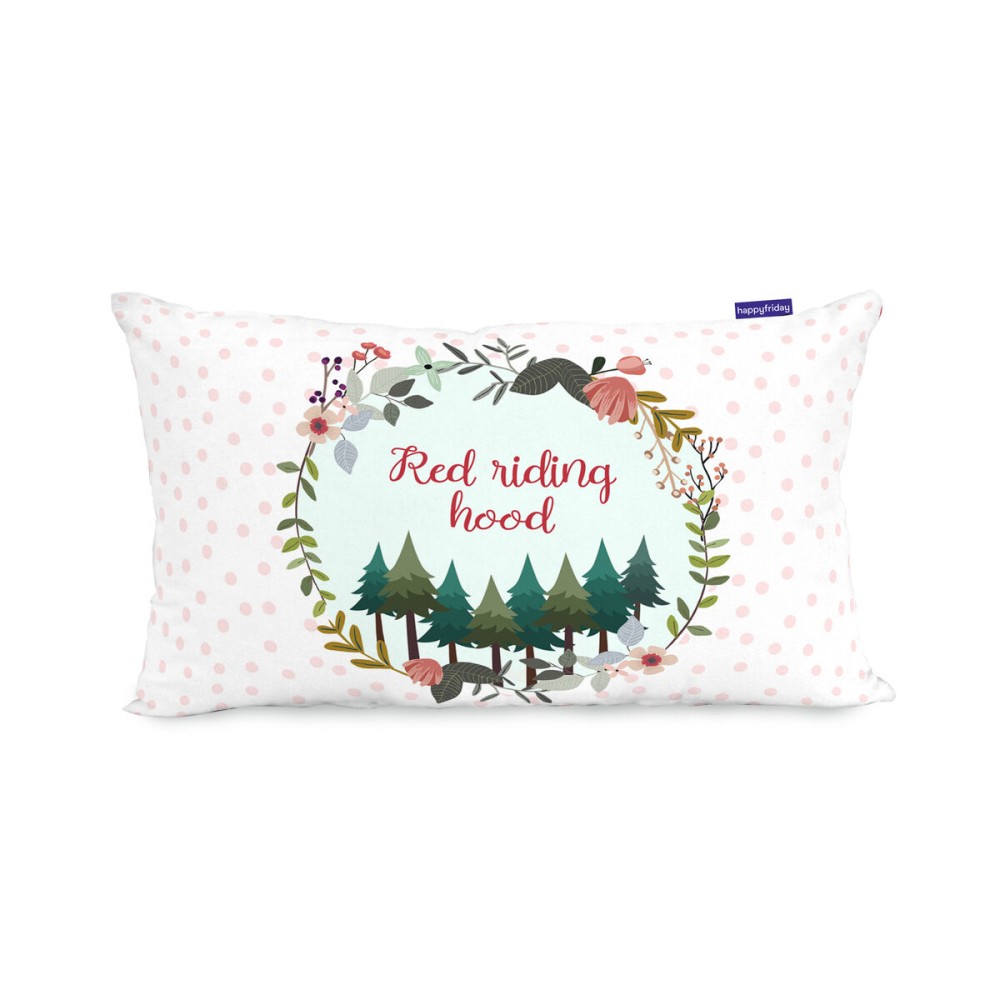 Cushion cover HappyFriday Mr Fox Red Riding Hood Multicolour 50 x 30 cm