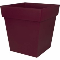 Blumentopf Ecolux 49,5 x 49,5 x 52,5 cm Dunkelrot Kunststoff karriert Moderne