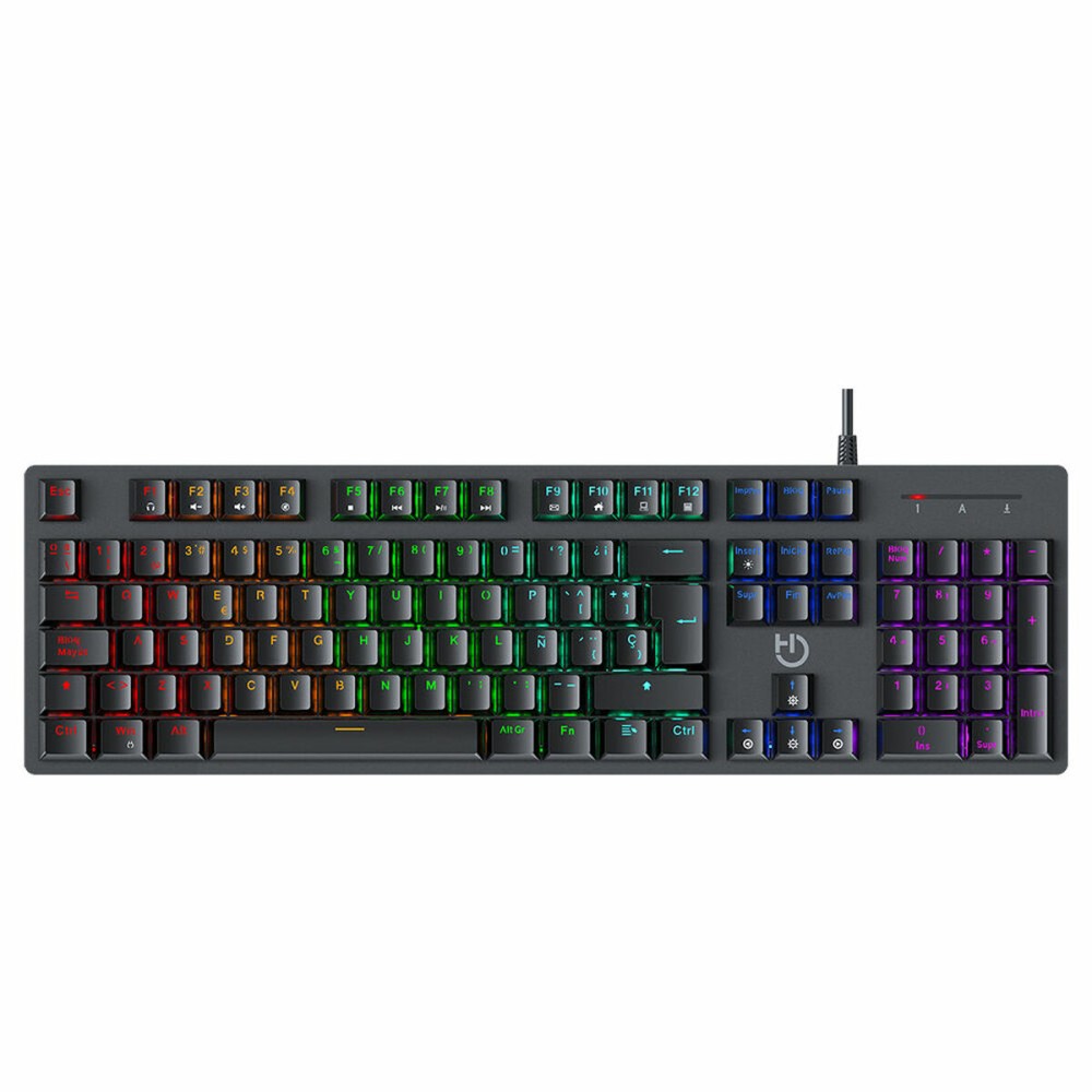 Tastatur Hiditec GK400 ARGB Schwarz