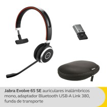 Kopfhörer mit Mikrofon Jabra 6593-833-309 Schwarz