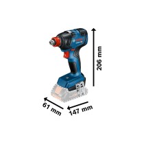 Perceuse à Percussion BOSCH GDX/GSB 18 V 1750 rpm 350 Nm