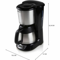 Drip Coffee Machine DOMO DO709K 1000 W 1 L