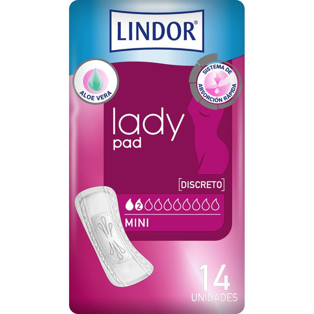 Inkontinenzeinlagen Lindor Lady Pad Mini 14 Stück