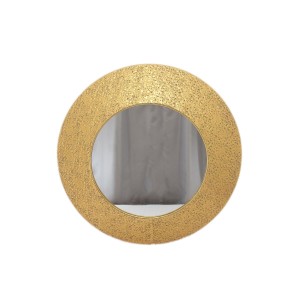 Wandspiegel Romimex Gold Metall 92 x 92 x 9 cm