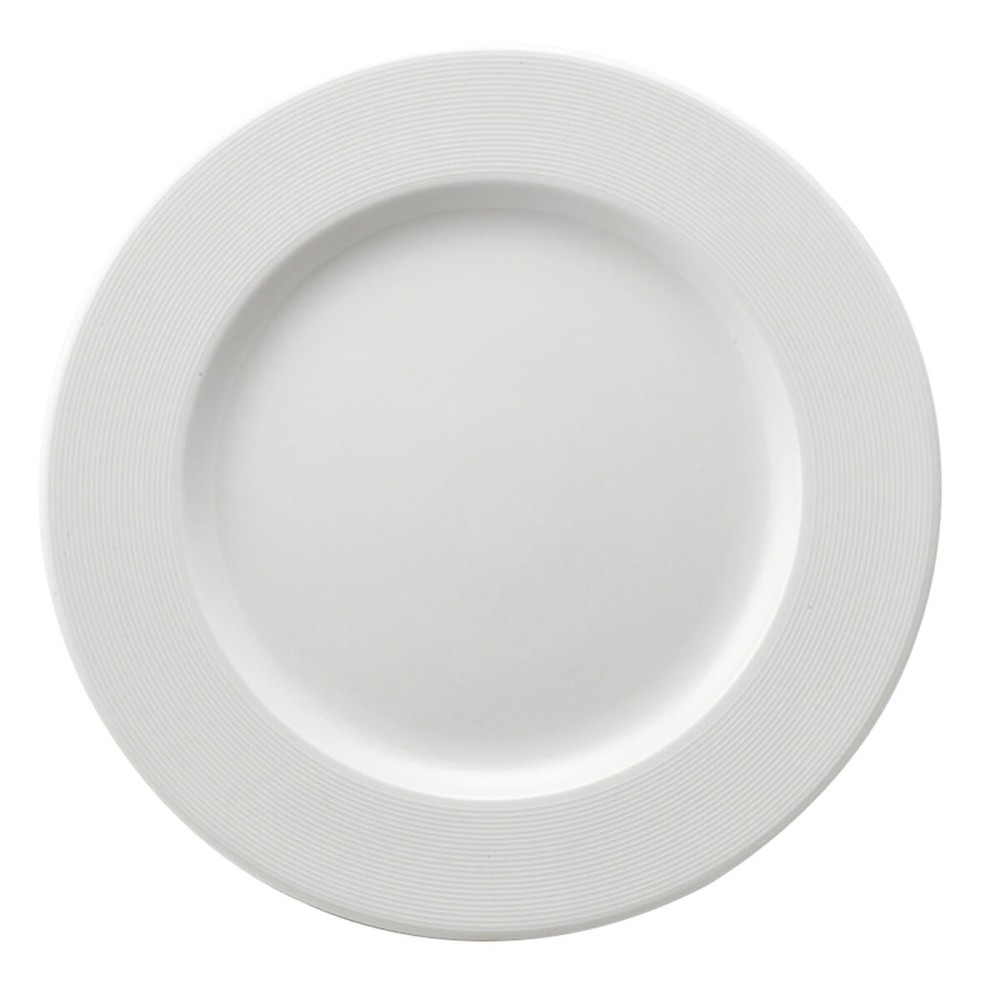 Assiette plate Ariane Orba Céramique Blanc (Ø 27 cm) (12 Unités)