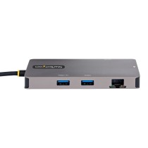 Hub USB Startech 120B-USBC-MULTIPORT Gris 15 W