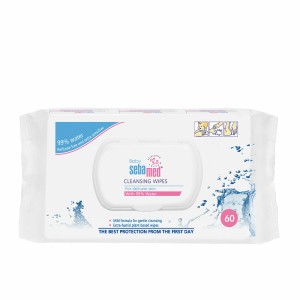 Lingettes imprégnées Sebamed (60 Unités)