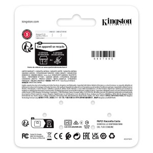 Micro SD Card Kingston KE-U2X64-1AC 64 GB