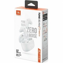 Headphones with Microphone JBL TUNE BEAM WHITE White