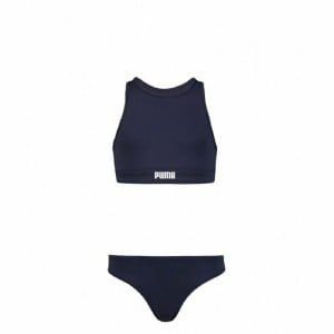 Bikiniunterteil für Mädchen Puma Racerback 2 Stücke Blau