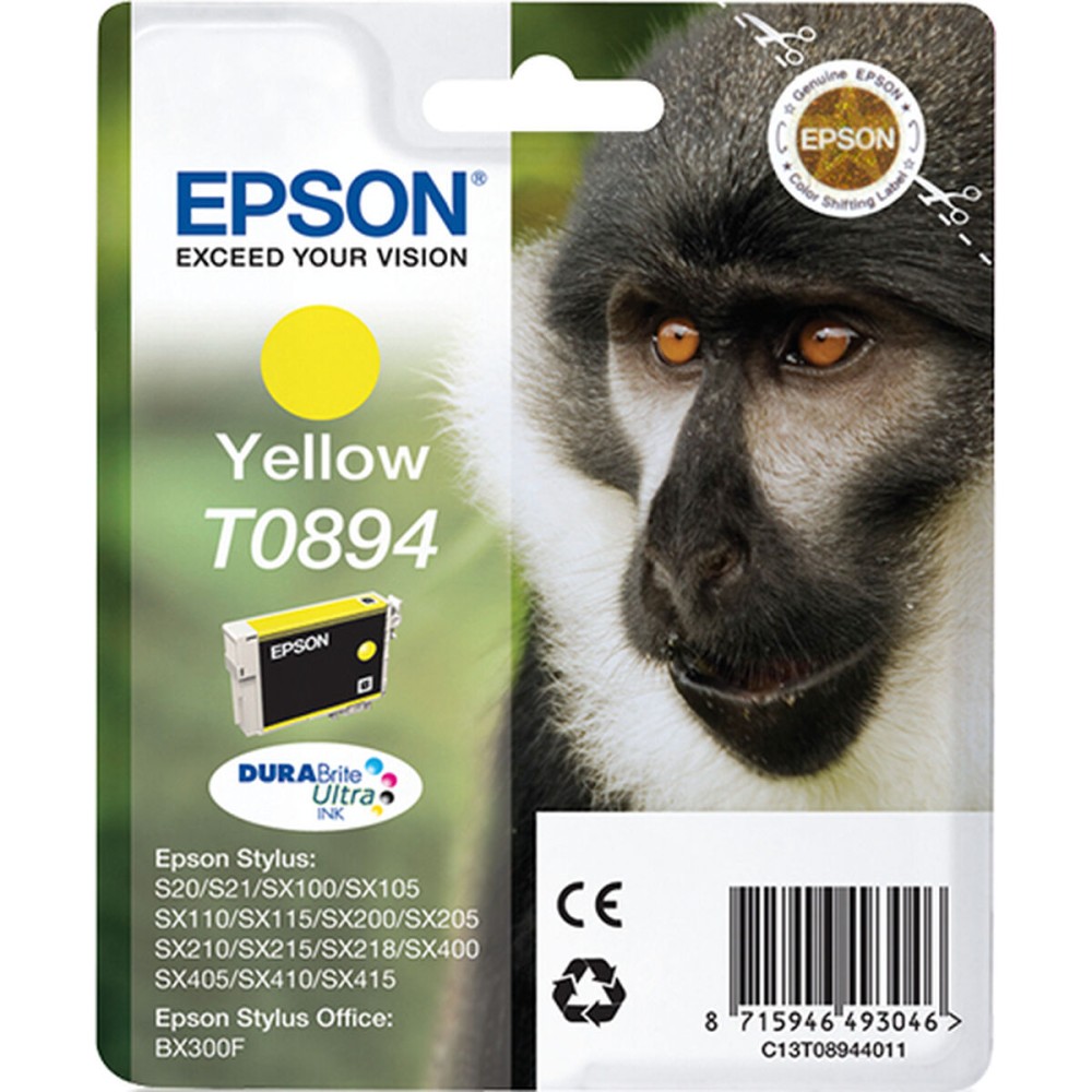 Cartouche d'encre originale S20/21/SX105 Epson C13T08944011 Jaune