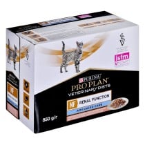 Aliments pour chat Purina Feline Veterinary Diets NF Renal Function Saumon 10 x 85 g