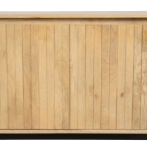 Anrichte MONTMARTRE Schwarz natürlich Holz Eisen Holz und Metall Mango-Holz 170 x 40 x 75 cm