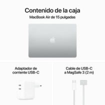 Ordinateur Portable Apple MRYQ3Y/A 15,3" M3 8 GB RAM 512 GB SSD