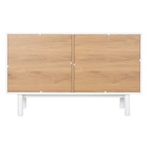 Commode Home ESPRIT Blanc Naturel polypropylène Bois MDF 120 x 40 x 75 cm