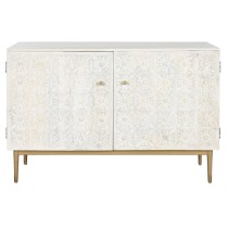 Buffet Home ESPRIT Blanc Doré 120 x 45 x 80 cm