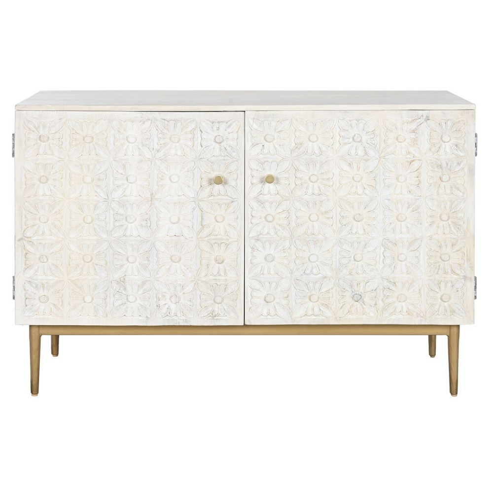 Buffet Home ESPRIT Blanc Doré 120 x 45 x 80 cm