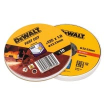 Trennscheibe Dewalt Fast Cut dt3507-qz 10 Stück 115 x 1 x 22,23 mm