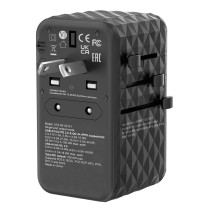 Adaptateur Verbatim Noir Gris 100 W