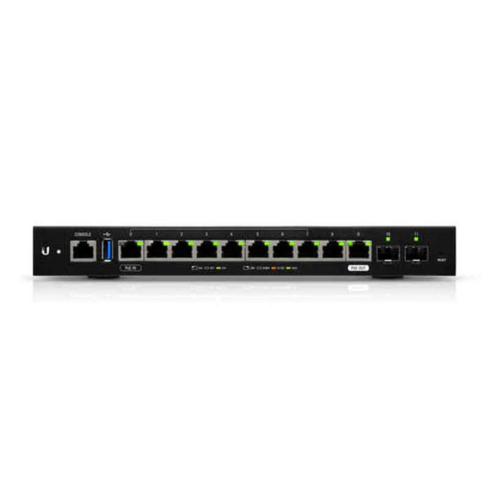 Router UBIQUITI ER-12 1000 MHz Noir