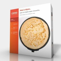 Crêpes-Maker Livoo DOP196 1000W Schwarz