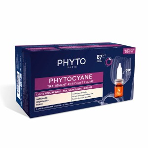 Ampoules antichute de cheveux Phyto Paris Phytocyane Progressive 12 x 5 ml