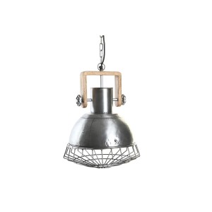 Suspension DKD Home Decor Argenté Marron Argent 50 W (31 x 31 x 44 cm)