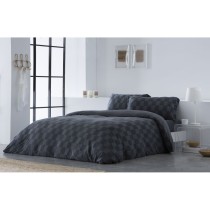 Housse de Couette Naturals ELBA Gris foncé Gran lit 2 persones (240 x 220 cm)