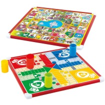 Jeu de petit chevaux et de l'oie Colorbaby 32 x 32 x 1 cm (25 Pièces) (6 Unités)