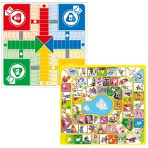 Jeu de petit chevaux et de l'oie Colorbaby 32 x 32 x 1 cm (25 Pièces) (6 Unités)